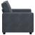 Canapea scaun gri închis 100x78x84 cm catifea GartenMobel Dekor