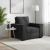 Canapea scaun negru 100x78x84 cm catifea GartenMobel Dekor