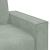 Canapea cu 2 locuri, gri deschis, 160x78x84 cm, catifea GartenMobel Dekor