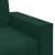 Canapea cu 2 locuri, verde închis, 160x78x84 cm, catifea GartenMobel Dekor
