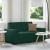 Canapea cu 2 locuri, verde închis, 160x78x84 cm, catifea GartenMobel Dekor