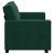 Canapea cu 2 locuri, verde închis, 160x78x84 cm, catifea GartenMobel Dekor