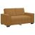 Canapea cu 2 locuri, maro, 160x78x84 cm, catifea GartenMobel Dekor