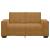 Canapea cu 2 locuri, maro, 160x78x84 cm, catifea GartenMobel Dekor