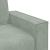 Canapea cu 2 locuri, gri deschis, 180x78x84 cm, catifea GartenMobel Dekor