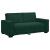 Canapea cu 2 locuri, verde închis, 180x78x84 cm, catifea GartenMobel Dekor