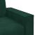 Canapea cu 2 locuri, verde închis, 180x78x84 cm, catifea GartenMobel Dekor