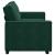 Canapea cu 2 locuri, verde închis, 180x78x84 cm, catifea GartenMobel Dekor