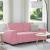 Canapea cu 2 locuri, roz, 180x78x84 cm, catifea GartenMobel Dekor