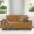 Canapea cu 2 locuri, maro, 180x78x84 cm, catifea GartenMobel Dekor