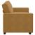 Canapea cu 2 locuri, maro, 180x78x84 cm, catifea GartenMobel Dekor
