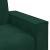 Canapea cu 3 locuri, verde închis, 220x78x84 cm, catifea GartenMobel Dekor