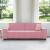 Canapea cu 3 locuri, roz, 220x78x84 cm, catifea GartenMobel Dekor