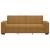 Canapea cu 3 locuri, Maro, 220x78x84 cm, catifea GartenMobel Dekor