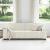 Canapea cu 3 locuri, crem, 220x78x84 cm, catifea GartenMobel Dekor