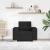 Canapea Scaun Negru 100x78x80 cm Tesatura GartenMobel Dekor