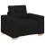 Canapea Scaun Negru 100x78x80 cm Tesatura GartenMobel Dekor