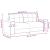 Canapea lovesea gri deschis 180x77x82 cm stofa GartenMobel Dekor