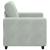 Canapea scaun gri deschis 100x78x80 cm catifea GartenMobel Dekor