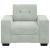 Canapea scaun gri deschis 100x78x80 cm catifea GartenMobel Dekor