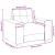 Canapea scaun gri deschis 100x78x80 cm catifea GartenMobel Dekor