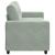 Canapea loveseat gri deschis 180x77x82 cm catifea GartenMobel Dekor