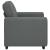 Canapea Scaun Gri Inchis 100x77x82 cm Tesatura GartenMobel Dekor