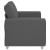Canapea lovesea gri închis 160x77x82 cm țesătură velur GartenMobel Dekor