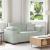 Canapea lovesea gri deschis 160x77x82 cm catifea GartenMobel Dekor