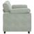 Canapea lovesea gri deschis 160x77x82 cm catifea GartenMobel Dekor