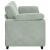 Canapea cu 3 locuri gri deschis 220x77x82 cm catifea GartenMobel Dekor