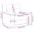 Canapea Scaun Cappuccino 100x81x84 cm piele artificială GartenMobel Dekor