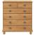 Comodă cu sertar ASKIM Maro 91 x 40 x 95,5 cm Lemn de pin masiv GartenMobel Dekor