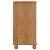 Bufet cu sertar ASKIM 133,5 x 40 x 79 cm Lemn masiv de pin GartenMobel Dekor