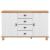 Bufet cu sertar ASKIM 133,5 x 40 x 79 cm Lemn masiv de pin GartenMobel Dekor