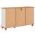 Bufet cu sertar ASKIM 133,5 x 40 x 79 cm Lemn masiv de pin GartenMobel Dekor