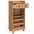 Cabinet pentru vin ASKIM Ceară de Miere 57 x 37 x 114 cm GartenMobel Dekor