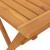 Masă de Grădină Maro 90 x 55 x 75 cm Lemn Solid de Acacia GartenMobel Dekor