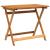 Masă de Grădină Maro 90 x 55 x 75 cm Lemn Solid de Acacia GartenMobel Dekor