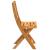 Scaune Bistro pentru Exterior 2 pcs Lemn Solid de Acacia GartenMobel Dekor