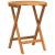 Set bistro cu pernă 3 pcs Ulei Natural Lemn Solid de Acacia GartenMobel Dekor