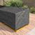 Husă pentru mobilă Negru 330 x 255 x 80 cm Material Oxford 210D GartenMobel Dekor
