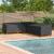 Husă pentru mobilă Negru 355 x 275 x 80 cm Material Oxford 210D GartenMobel Dekor