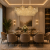 Candelabru din Cristal VELOURA Supremo Reale 16xE14, Auriu, 120x35 cm