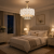 Candelabru din cristal PETAL Nobile, 6xE14, auriu, D40 cm