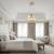 Candelabru din cristal ELYSIAN Nobile 5xE14, D40 cm, auriu reglabil