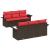 Set de canapele pentru grădină cu pernă 7 pcs Maro poliratan GartenMobel Dekor