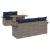 Set de canapele pentru grădină cu pernă 6 pcs gri și bleumarin GartenMobel Dekor