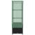 Strat înălțat cu husă de seră, aspect ratan, 80x40x138 cm GartenMobel Dekor