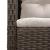 Set de canapele pentru grădină 6 pcs Maro și Crem poliratan GartenMobel Dekor